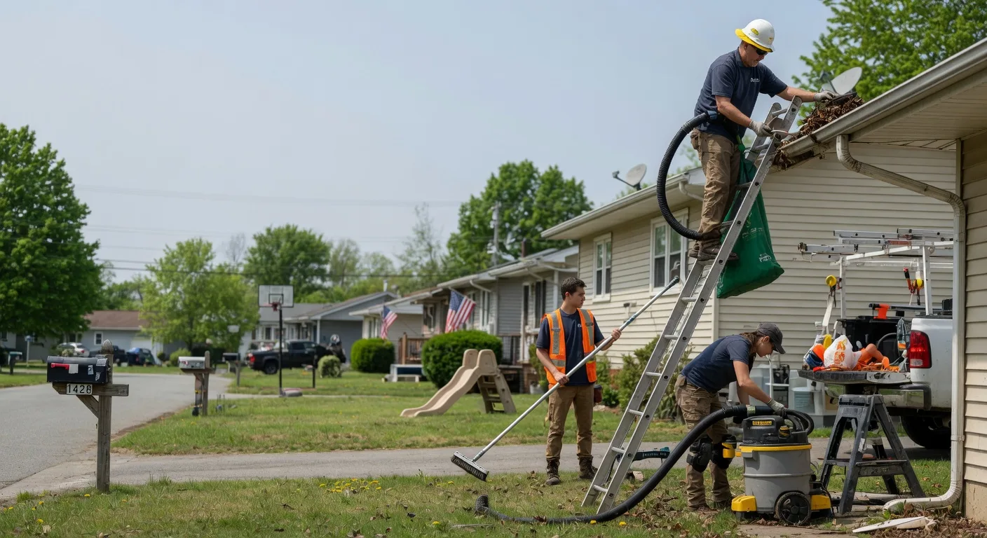 Gutter Installation in Dana, IN near me
